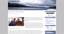 Desktop Screenshot of paulgrimley.com